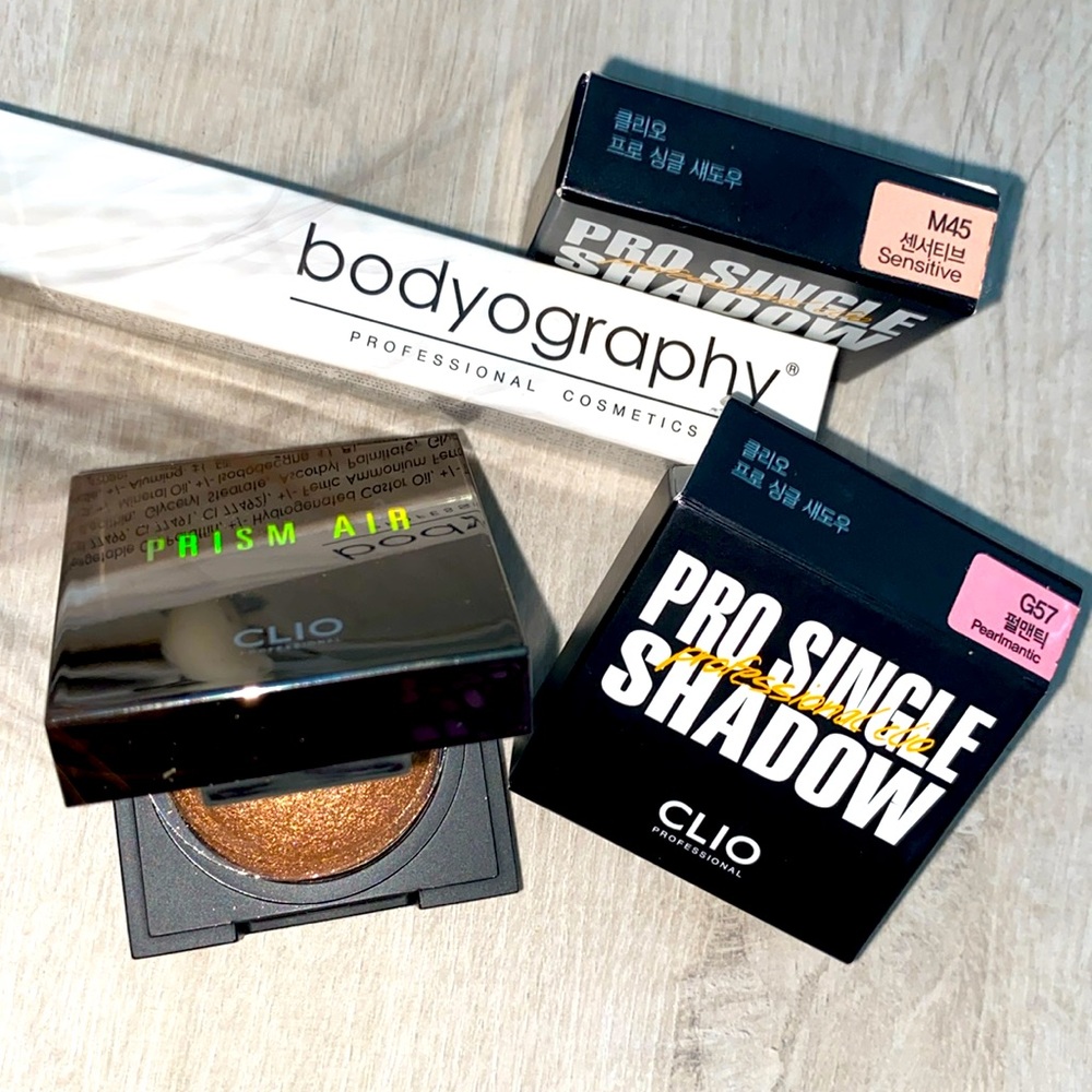 Eye Makeup Lot: CLIO Eyeshadows & a Bodyography Pencil Eyeliner